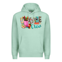Seafoam daycare crew Premium Hoodie - NancyCooperArtShop