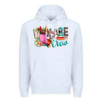 White daycare crew Premium Hoodie - NancyCooperArtShop