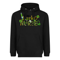 Black one lucky nurse Heavyweight Hoodie - BarkalooDesign