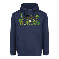 Navy one lucky nurse Heavyweight Hoodie - BarkalooDesign
