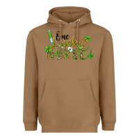 Toasted Coconut one lucky nurse Heavyweight Hoodie - BarkalooDesign