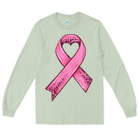Matcha pink ribbon Long Sleeve Tee - HRA Design Shop