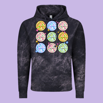 Vintage Hoodie disco balls
