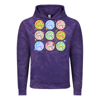 Cloud Purple disco balls Vintage Hoodie - MaliasSmallBusiness