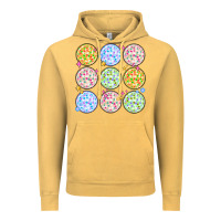 Vintage Mustard disco balls Vintage Hoodie - MaliasSmallBusiness