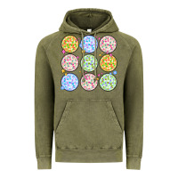 Vintage Olive disco balls Vintage Hoodie - MaliasSmallBusiness