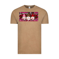 Vintage Coffee Happy valentines day gnomes rose Vintage Tee - RanaPortraitStore