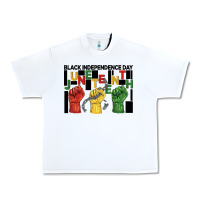 White black independence day juneteenth Urban Heavy Tee - BarkalooDesign