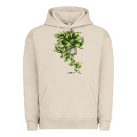 Pigment French Oak Golden Pothos Urban Hoodie - LillyAllenDesigns