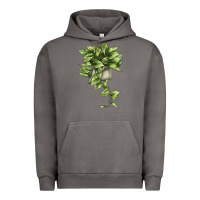 Pigment Tornado Golden Pothos Urban Hoodie - LillyAllenDesigns