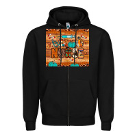 Black nurse fall Zipper Hoodie - JahusDesignShop
