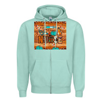Seafoam nurse fall Zipper Hoodie - JahusDesignShop