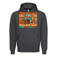 Smoke nurse fall Zipper Hoodie - JahusDesignShop