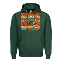 Sports Green nurse fall Zipper Hoodie - JahusDesignShop
