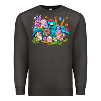 Smoke Easter gnomies with truck Premium Sweatshirt - NancyCooperArtShop