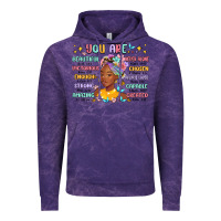 Cloud Purple you are beautiful victorious enough strong Vintage Hoodie - MaliasSmallBusiness