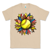 Mushroom softball sunflower Classic Tee - HRA Design Shop