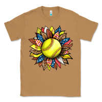 Toasted Coconut softball sunflower Classic Tee - HRA Design Shop