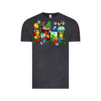 Vintage Black autism christmas coffee cups Vintage Tee - Zillion Design Studio