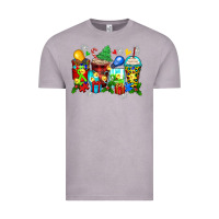 Vintage Zinc autism christmas coffee cups Vintage Tee - Zillion Design Studio
