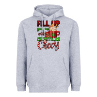 Heather Grey fill up your cup with christmas cheer Heavyweight Hoodie - Jasminsmagicworld
