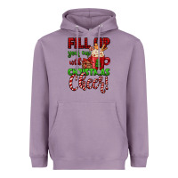 Lavender fill up your cup with christmas cheer Heavyweight Hoodie - Jasminsmagicworld