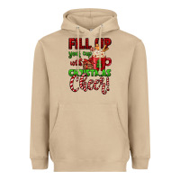 Mushroom fill up your cup with christmas cheer Heavyweight Hoodie - Jasminsmagicworld