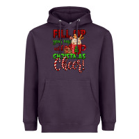 Plum fill up your cup with christmas cheer Heavyweight Hoodie - Jasminsmagicworld