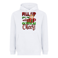 White fill up your cup with christmas cheer Heavyweight Hoodie - Jasminsmagicworld