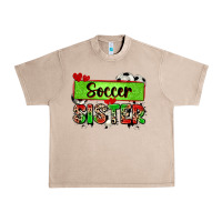 French Oak soccer sister with leopard Urban Heavy Tee - Zillion Design Studio