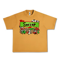 Peanut Butter soccer sister with leopard Urban Heavy Tee - Zillion Design Studio