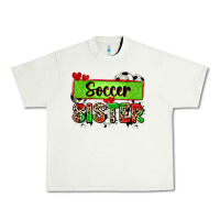 Pistachio soccer sister with leopard Urban Heavy Tee - Zillion Design Studio