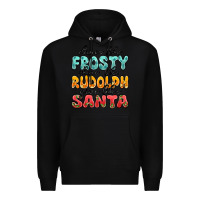 Black dance like frosty shine like rudolph give like san Premium Hoodie - MaliasSmallBusiness