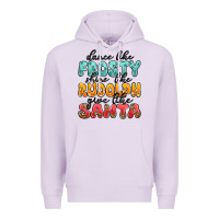 Lilac dance like frosty shine like rudolph give like san Premium Hoodie - MaliasSmallBusiness