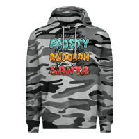 Slate Camo dance like frosty shine like rudolph give like san Premium Hoodie - MaliasSmallBusiness