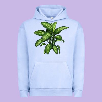 Dumb Cane Urban Hoodie Designed By Lillyallendesigns