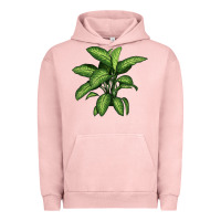 Pigment Salmon Dumb Cane Urban Hoodie - LillyAllenDesigns