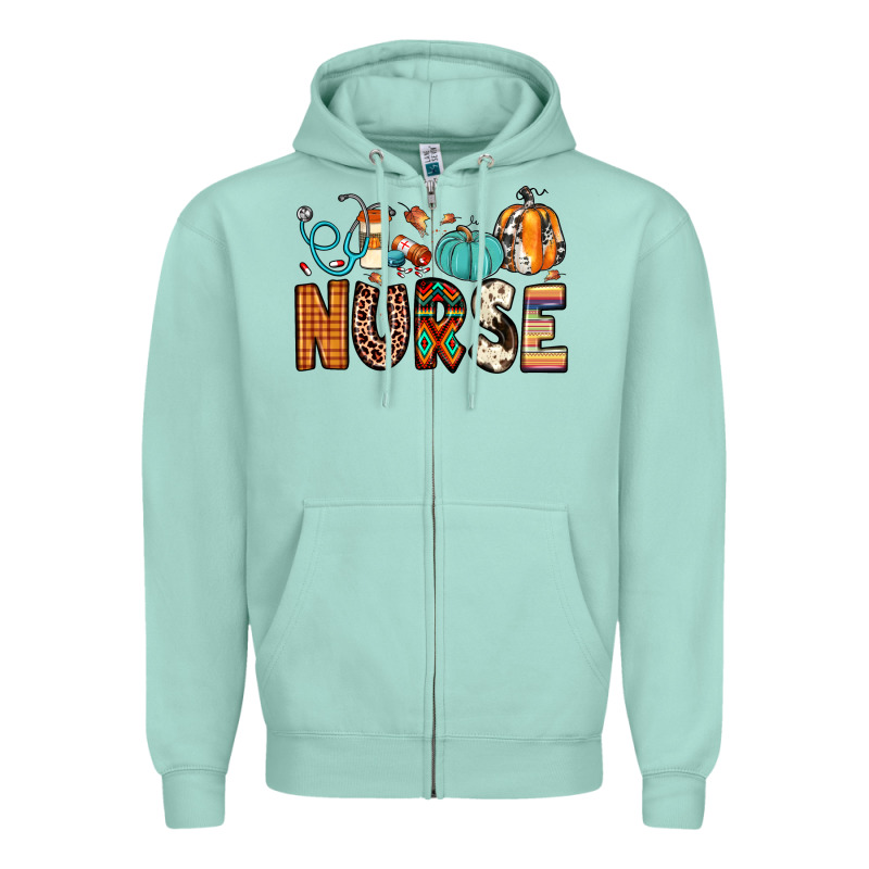 Nurse Fall Zipper Hoodie by JahusDesignShop | Teevron
