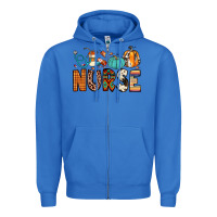 True Royal nurse fall Zipper Hoodie - JahusDesignShop