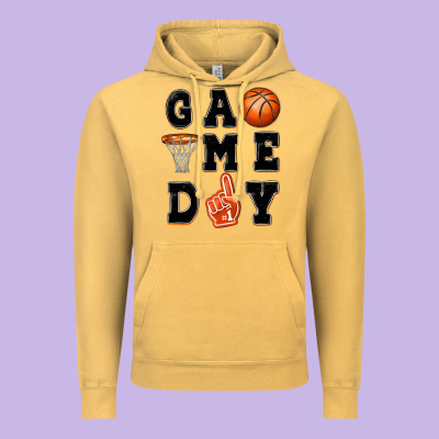 Vintage Hoodie basketball game day