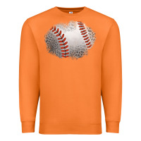 Carrot leopard baseball patch Premium Sweatshirt - Jasminsmagicworld