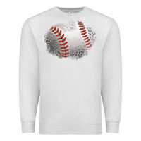 Oatmeal Heather leopard baseball patch Premium Sweatshirt - Jasminsmagicworld