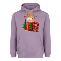 Lavender Christmas coffee Heavyweight Hoodie - Jasminsmagicworld