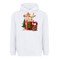 White Christmas coffee Heavyweight Hoodie - Jasminsmagicworld