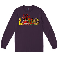 Plum love gnomes Long Sleeve Tee - FaDigitalArtStudio