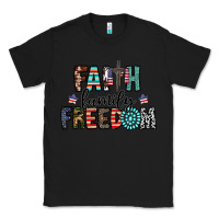 Black faith family freedom Classic Tee - CowhideDigitalArt