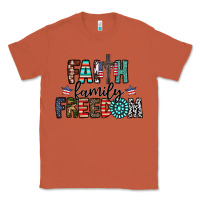 Copper faith family freedom Classic Tee - CowhideDigitalArt