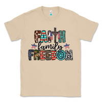Mushroom faith family freedom Classic Tee - CowhideDigitalArt