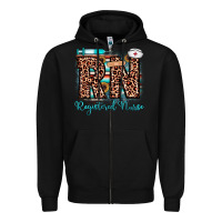 Black rn registered nurse Zipper Hoodie - JahusDesignShop