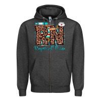 Charcoal Heather rn registered nurse Zipper Hoodie - JahusDesignShop